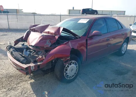 2003 Buick Century Custom из США, поврежденный, VIN 2G4WS52JX31246789